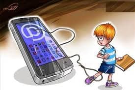 آسیب سنگین تلفن همراه در زندگی دانش آموزان